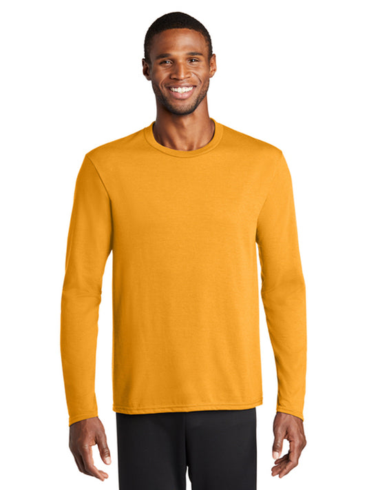 Men's Pocketless Long Sleeve Tee - PC381LS - Gold