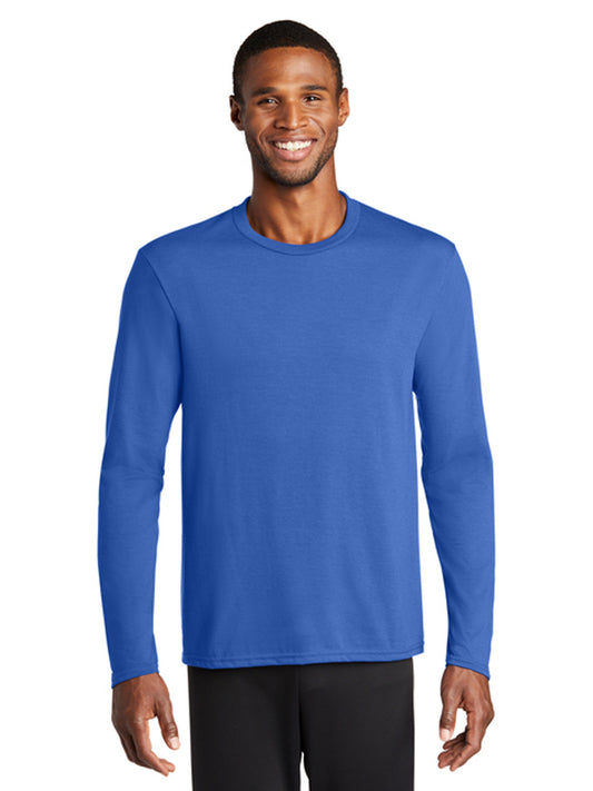 Men's Pocketless Long Sleeve Tee - PC381LS - True Royal