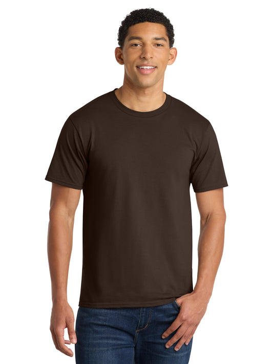 Men's Pocketless Fan Favorite Tee - PC450 - Dark Chocolate Brown