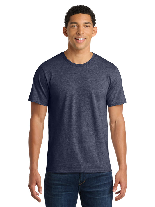 Men's Pocketless Fan Favorite Tee - PC450 - Heather Navy