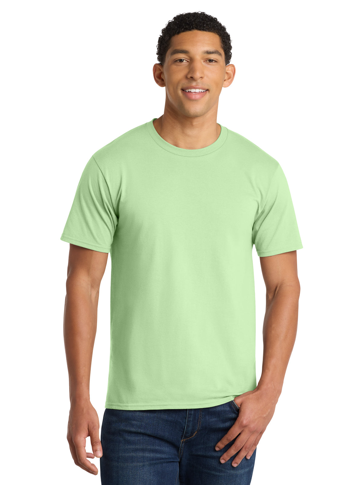 Men's Pocketless Fan Favorite Tee - PC450 - Spearmint