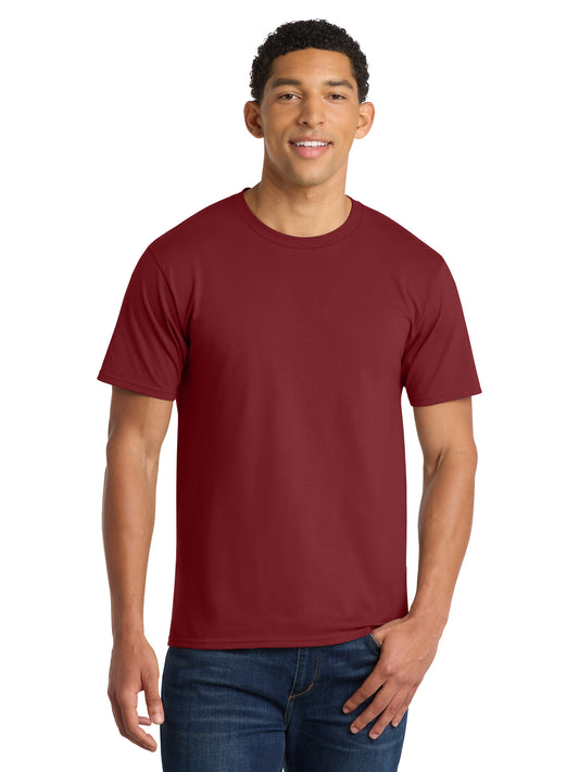 Men's Pocketless Fan Favorite Tee - PC450 - Team Cardinal