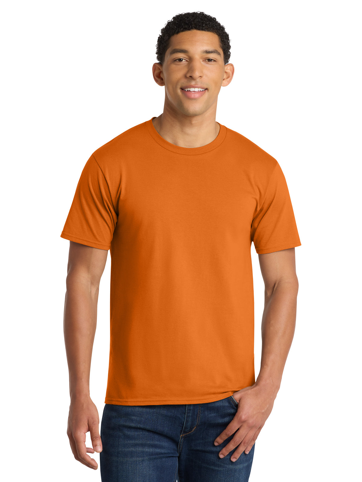 Men's Pocketless Fan Favorite Tee - PC450 - Tennessee Orange