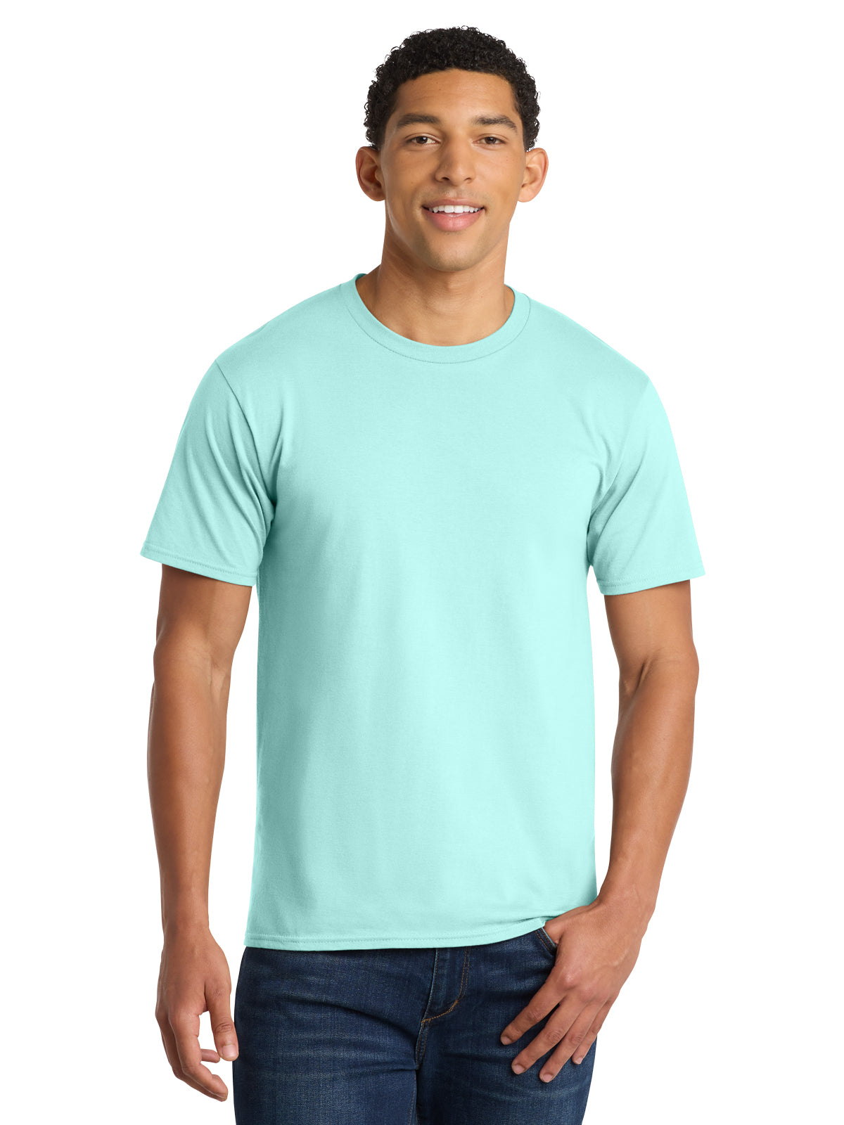 Men's Pocketless Fan Favorite Tee - PC450 - True Celadon
