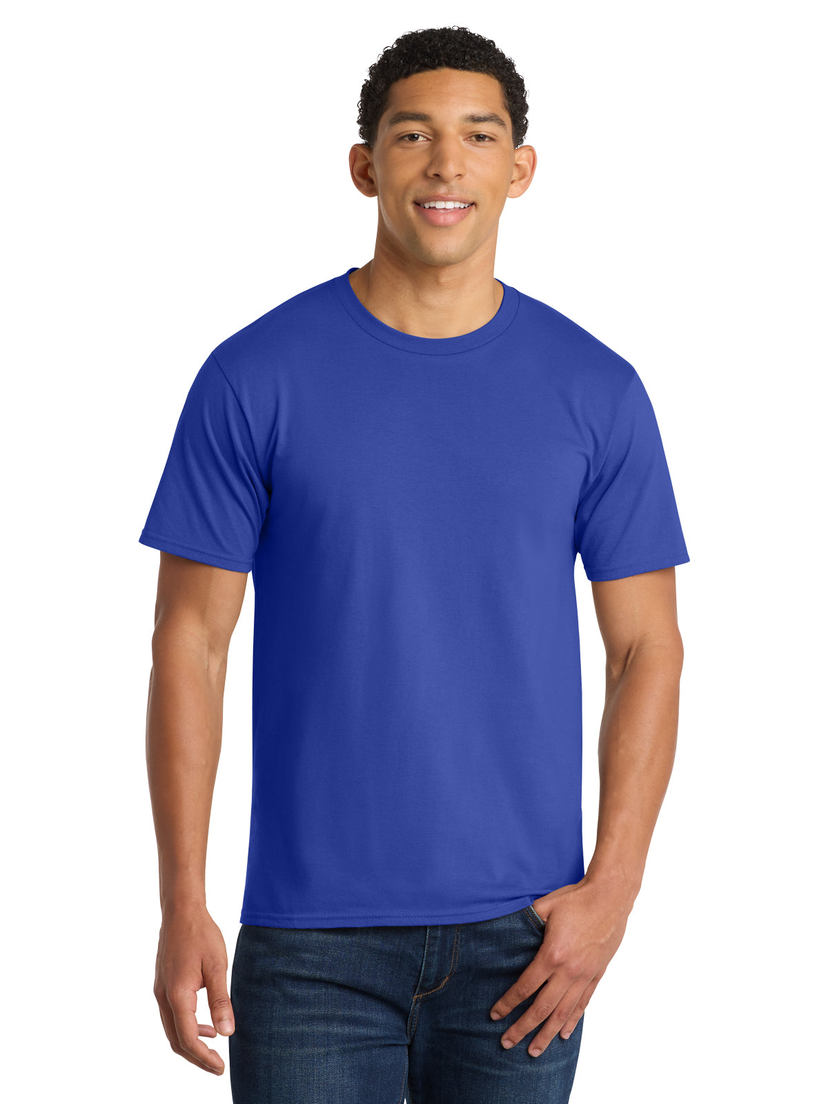 Men's Pocketless Fan Favorite Tee - PC450 - True Royal