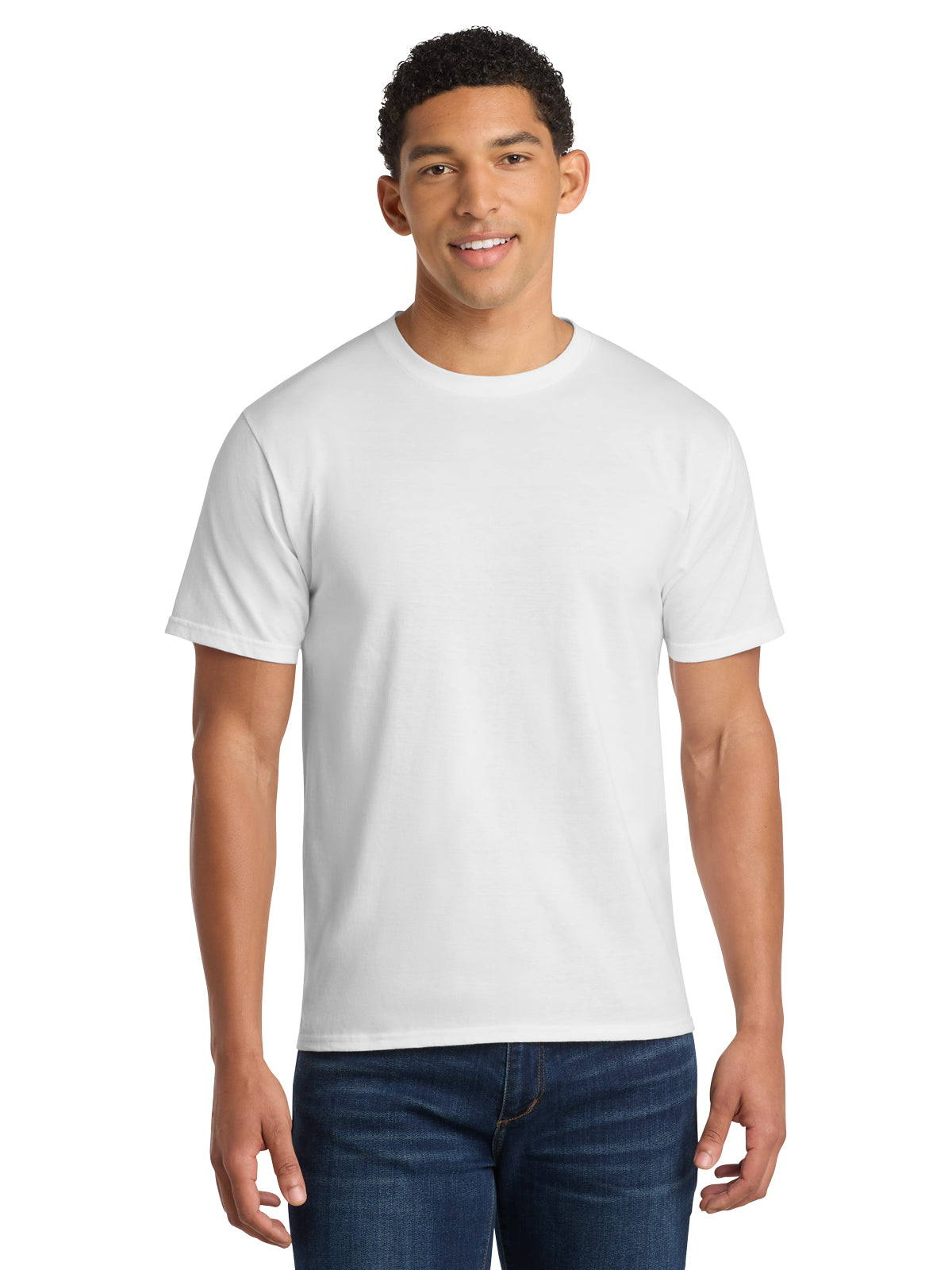Men's Pocketless Fan Favorite Tee - PC450 - White