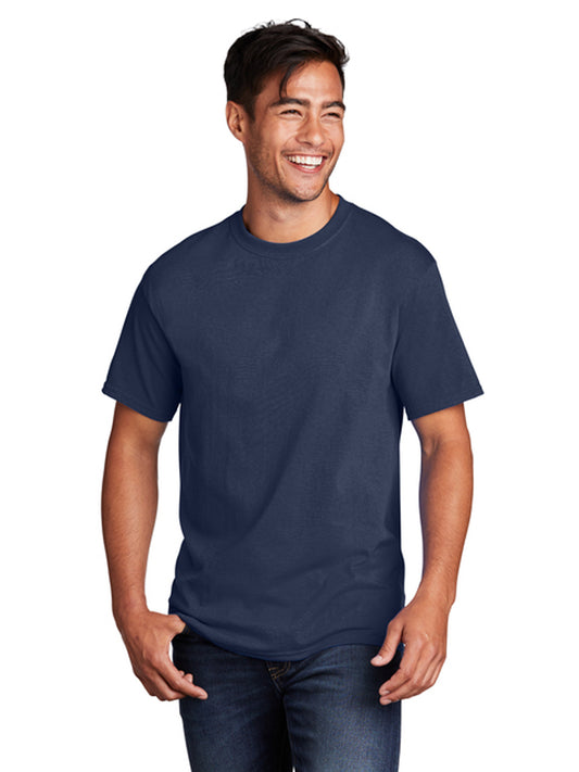 Men's Pocketless Core Cotton Tee - PC54 - Navy