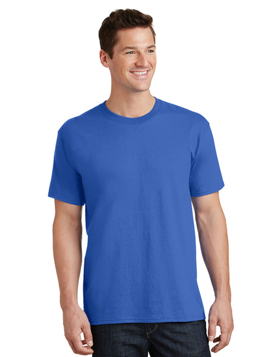 Men's Pocketless Core Cotton Tee - PC54 - Royal
