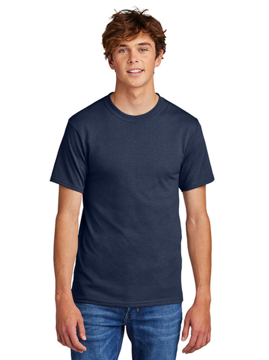 Men's Pocketless Core Blend Tee - PC55 - Navy