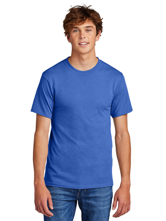 Men's Pocketless Core Blend Tee - PC55 - Royal