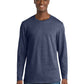 Men's Long Sleeve Bouncer Tee - PC600LS - Team Navy Heather