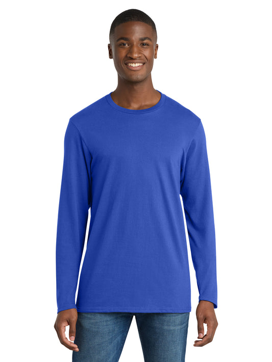 Men's Long Sleeve Bouncer Tee - PC600LS - True Royal