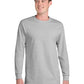 Men's Long Sleeve Essential Tee - PC61LS - Ash