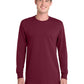 Men's Long Sleeve Essential Tee - PC61LS - Cardinal