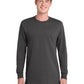 Men's Long Sleeve Essential Tee - PC61LS - Charcoal