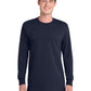 Men's Long Sleeve Essential Tee - PC61LS - Deep Navy
