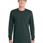 Men's Long Sleeve Essential Tee - PC61LS - Dark Green