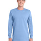 Men's Long Sleeve Essential Tee - PC61LS - Light Blue