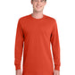 Men's Long Sleeve Essential Tee - PC61LS - Orange