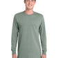 Men's Long Sleeve Essential Tee - PC61LS - Stonewashed Green