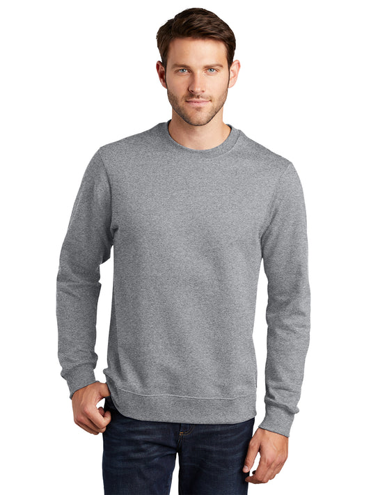 Men's Fleece Crewneck Sweatshirt - PC850 - Athletic Heather