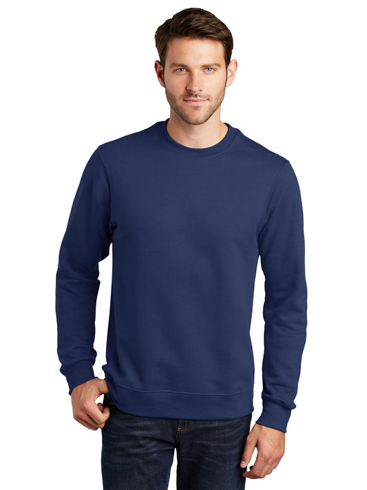 Men's Fleece Crewneck Sweatshirt - PC850 - Team Navy
