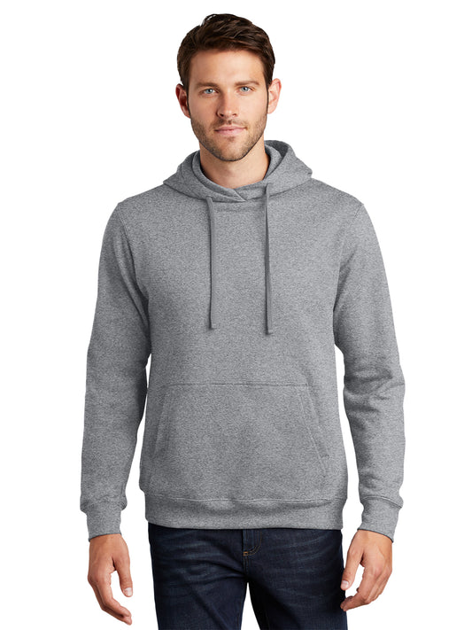 Men's Fleece Hooded Sweatshirt - PC850H - Athletic Heather