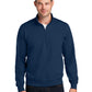 Men's Pocketless 1/4-Zip Fleece Sweatshirt - PC850Q - Team Navy