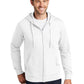 Men's Fleece Full-Zip Hooded Sweatshirt - PC850ZH - White