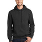 Men's 1-Pocket Fleece Hooded Sweatshirt - PC90H - Black Heather