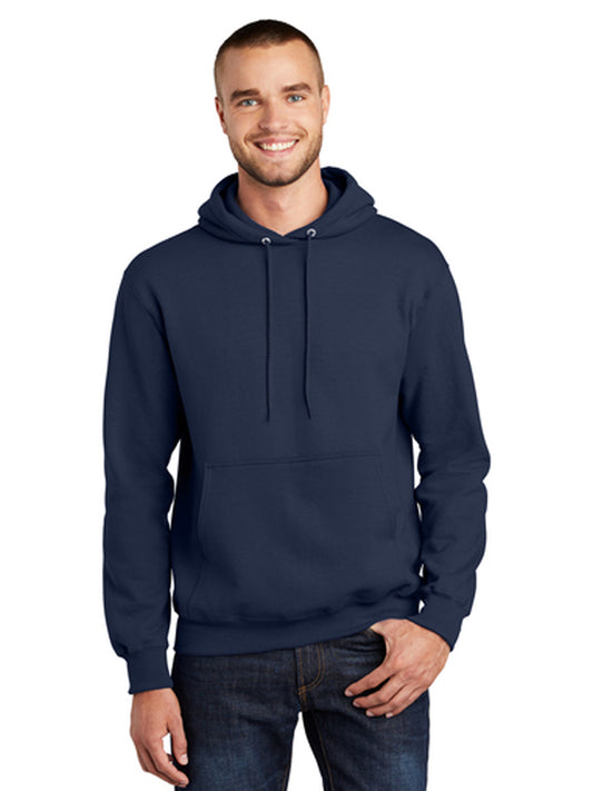 Men's 1-Pocket Fleece Hooded Sweatshirt - PC90H - Navy