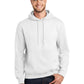 Men's 1-Pocket Fleece Hooded Sweatshirt - PC90H - White