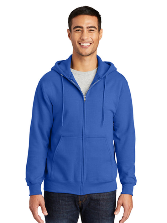 Men's Essential Fleece Full-Zip Hooded Sweatshirt