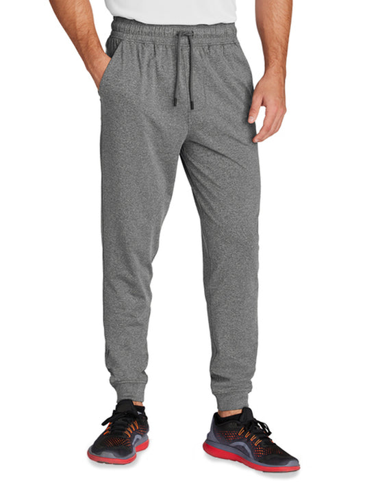 Men's 3-Pocket Stretch Jogger - PST858 - Charcoal Grey Heather