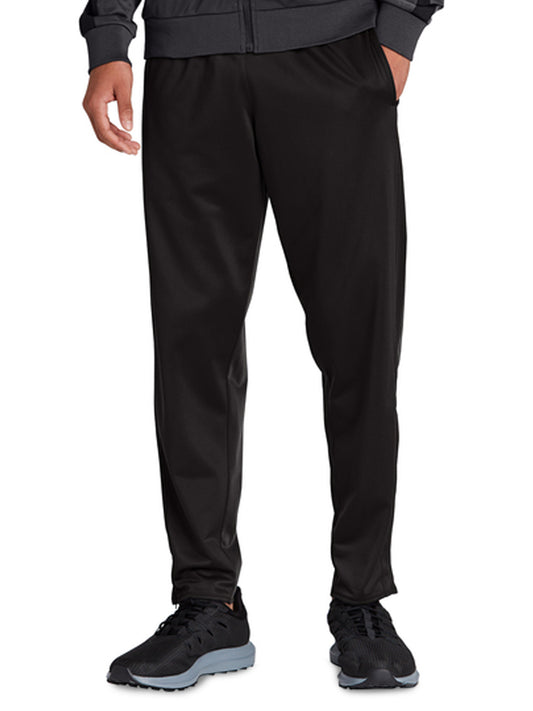 Men's Two-Pocket Tricot Track Jogger - PST95 - Black