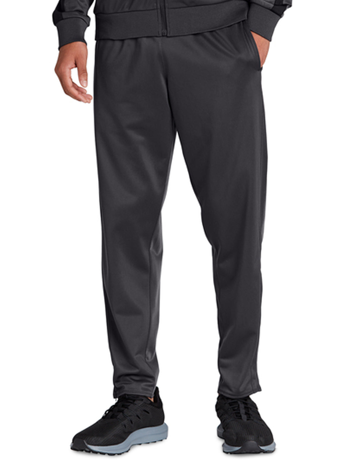 Men's Two-Pocket Tricot Track Jogger - PST95 - Graphite