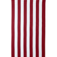 Cabana Stripe Beach Towel - PT43 - Red