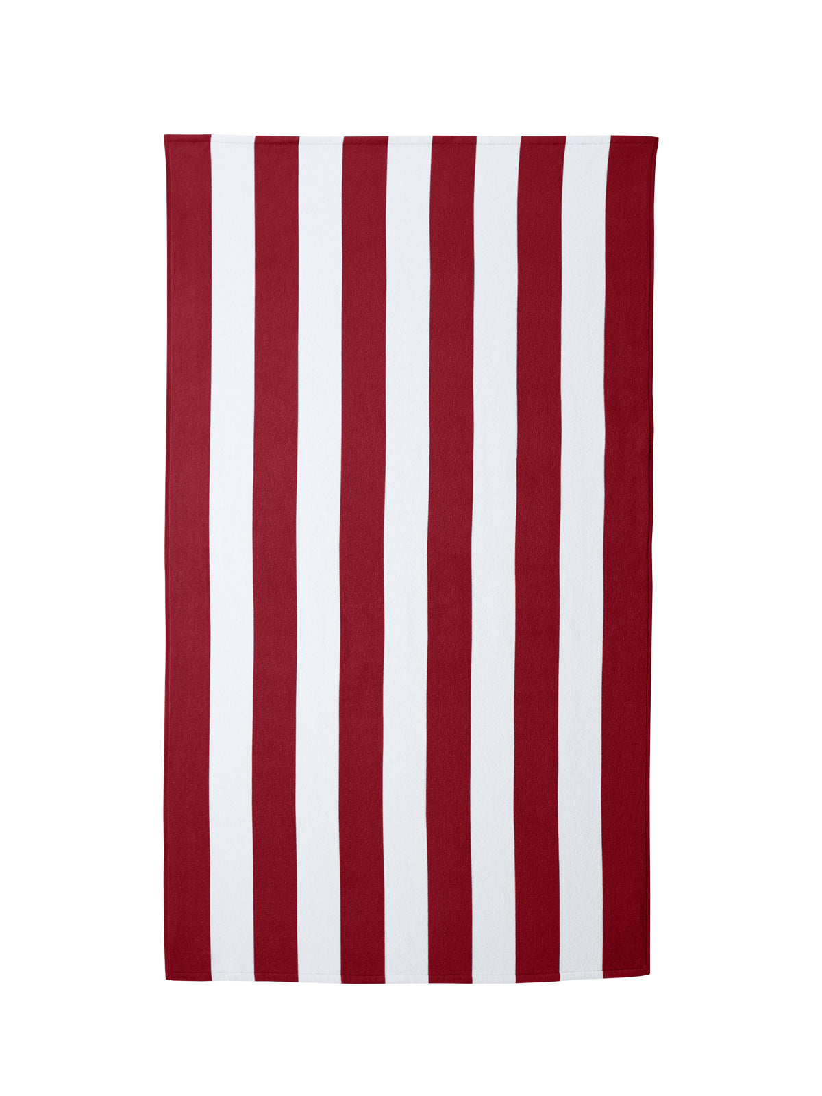 Cabana Stripe Beach Towel - PT43 - Red