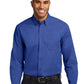 Men's Long Sleeve Easy Case Shirt - S608ES - Royal/Classic Navy