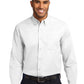 Men's Long Sleeve Easy Case Shirt - S608ES - White/Light Stone