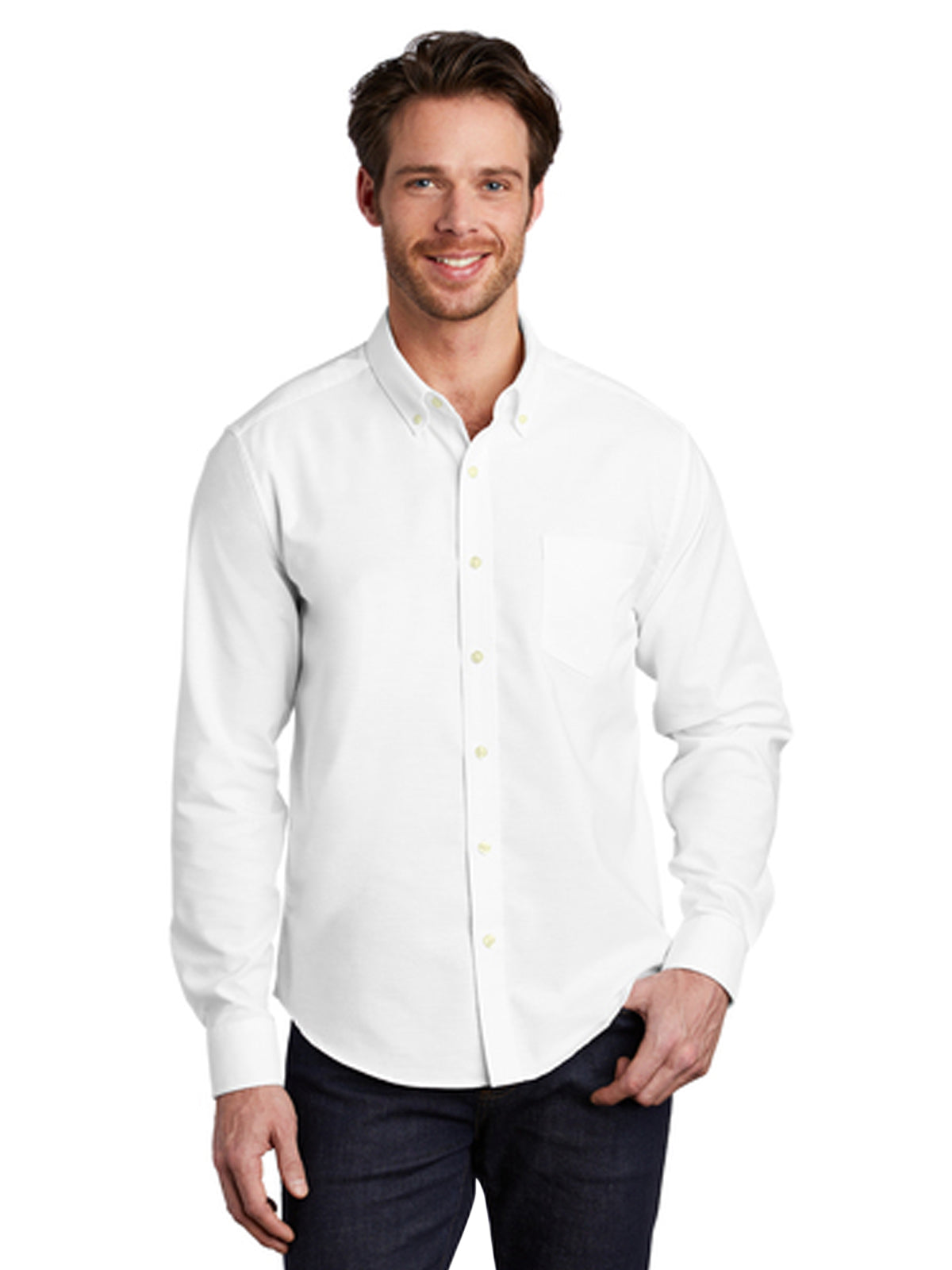 Men's Untucked Fit SuperPro Oxford Shirt