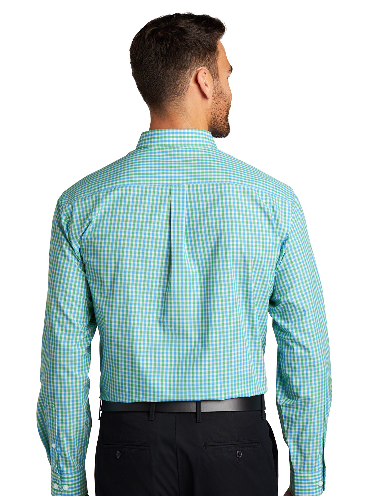 Men's Long Sleeve Gingham Shirt