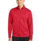 Men's Sport-Wick Fleece Full-Zip Jacket - ST241 - Deep Red