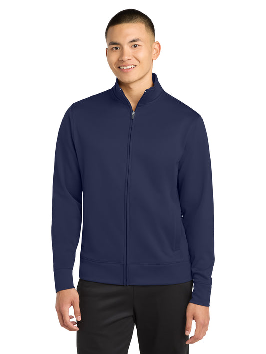 Men's Sport-Wick Fleece Full-Zip Jacket - ST241 - Navy
