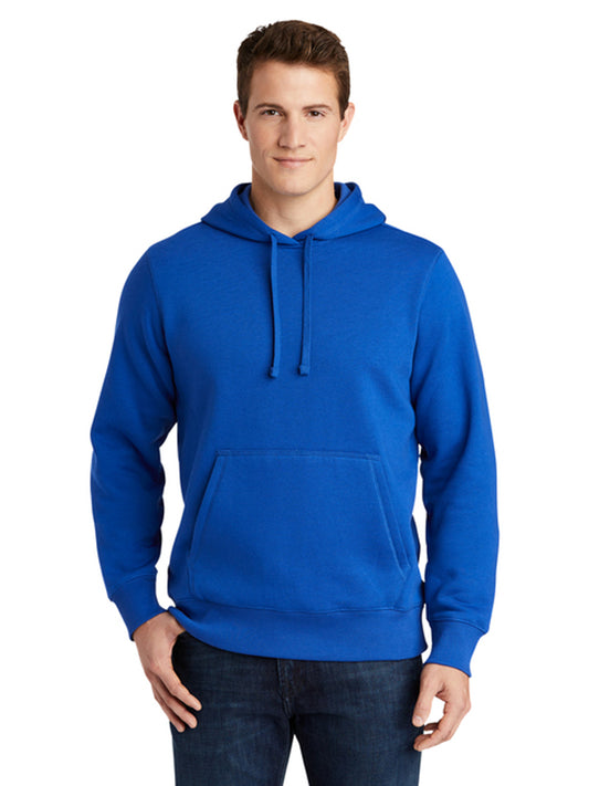 Men's 1-Pocket Pullover Hooded Sweatshirt - ST254 - True Royal
