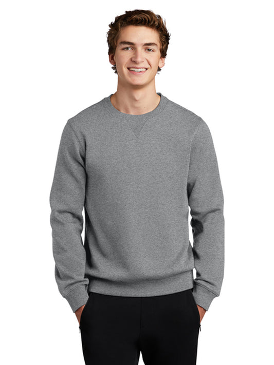Men's Pocketless Crewneck Sweatshirt - ST266 - Vintage Heather