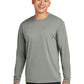 Men's Pocketless Long Sleeve Tee - ST350LS - Grey Concrete
