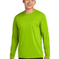 Men's Pocketless Long Sleeve Tee - ST350LS - Lime Shock