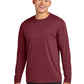 Men's Pocketless Long Sleeve Tee - ST350LS - Maroon