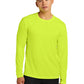 Men's Pocketless Long Sleeve Tee - ST350LS - Neon Yellow